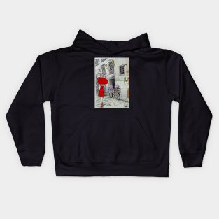 Italiano trattoria Kids Hoodie